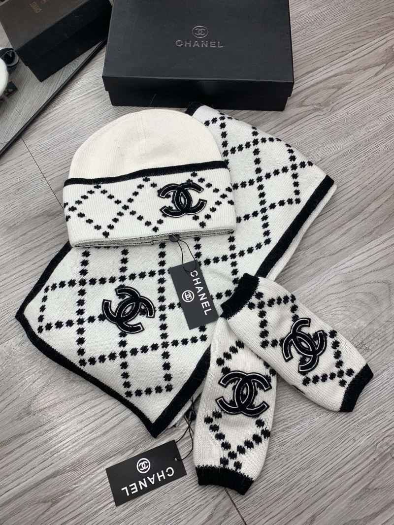 Chanel Caps Scarfs